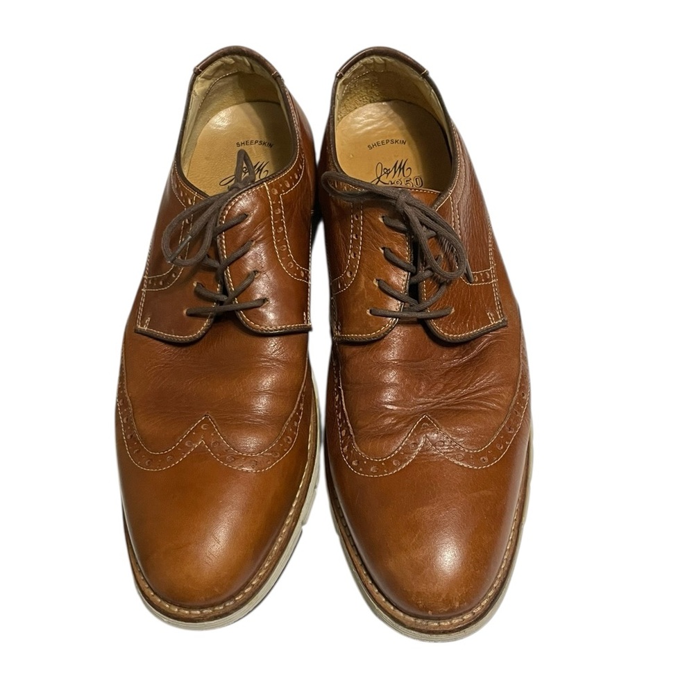 J&M Sheepskin leatherJohnston Murphy Martell Wingtip Shoes Men’s size 11 M